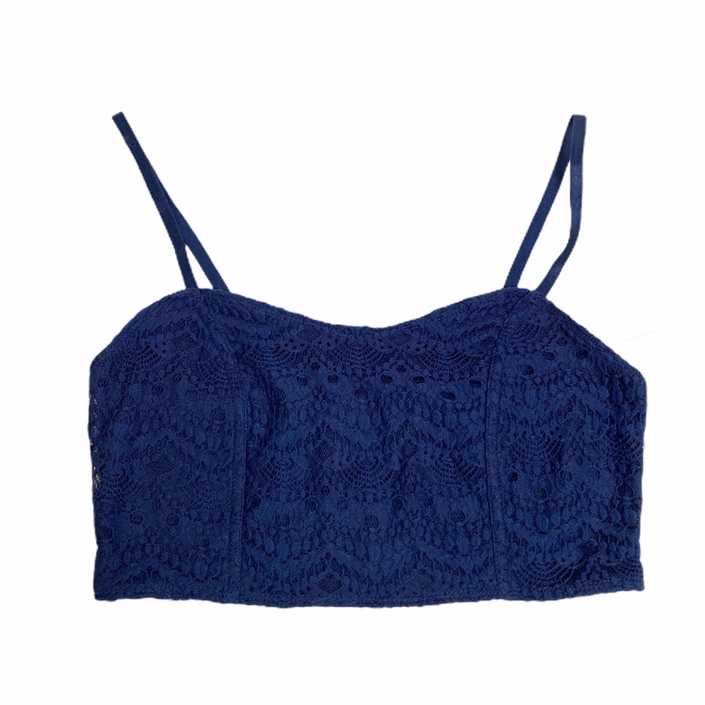 Rush Bralette Lace Top Crochet Bra Crop Top